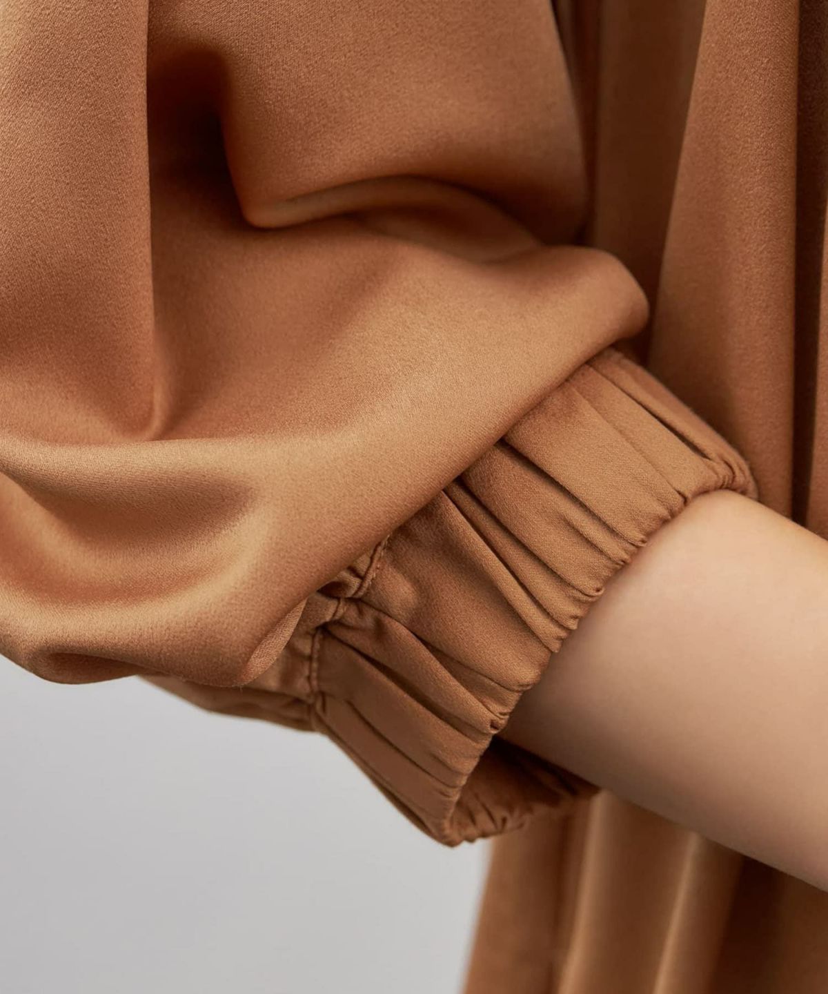 着用イメージ 173cm ライトブラウン 02サイズ