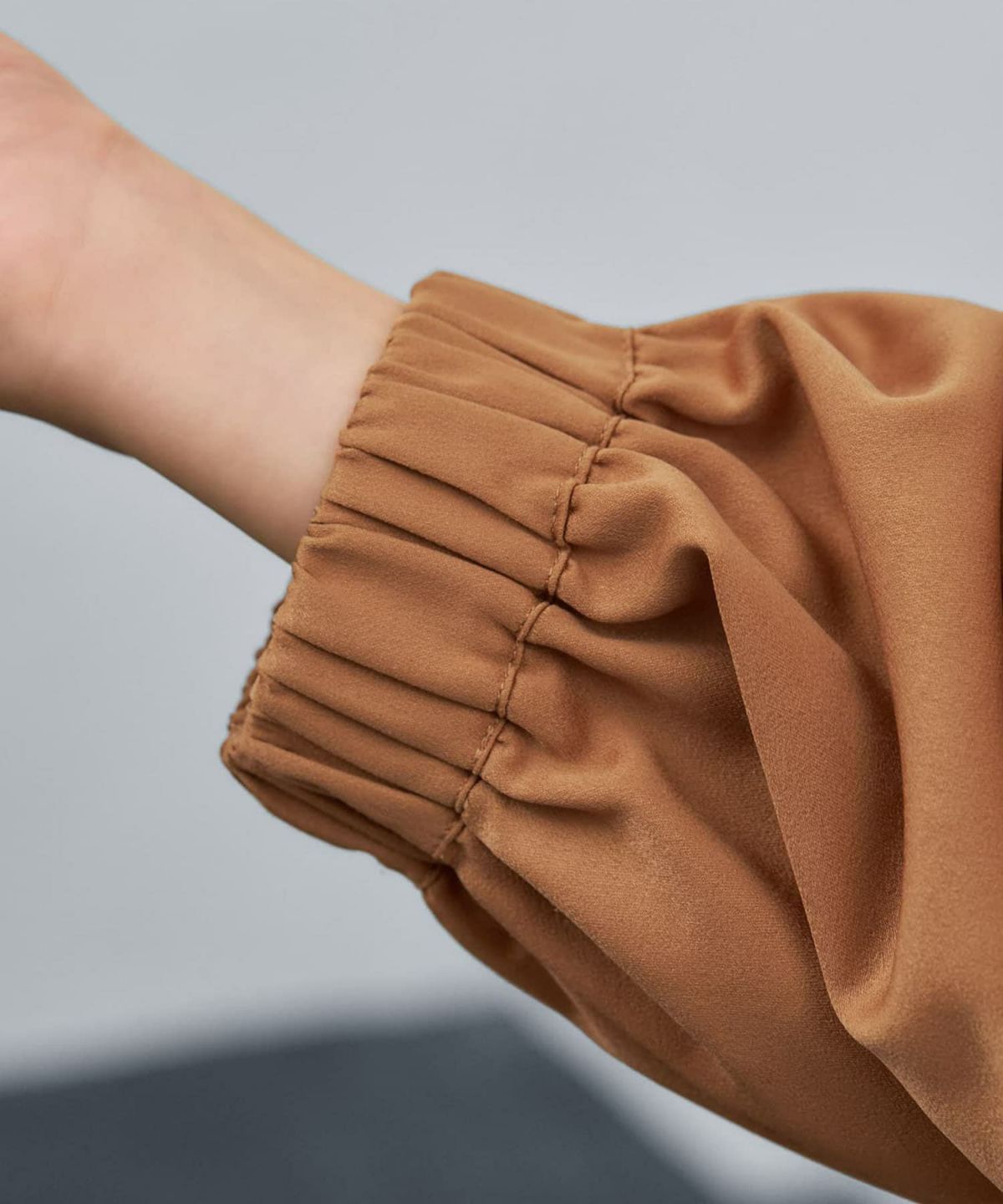 着用イメージ 173cm ライトブラウン 02サイズ