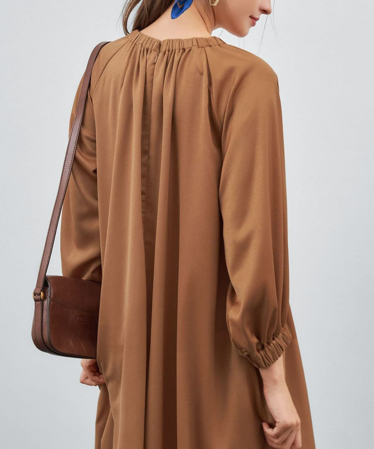 着用イメージ 173cm ライトブラウン 02サイズ