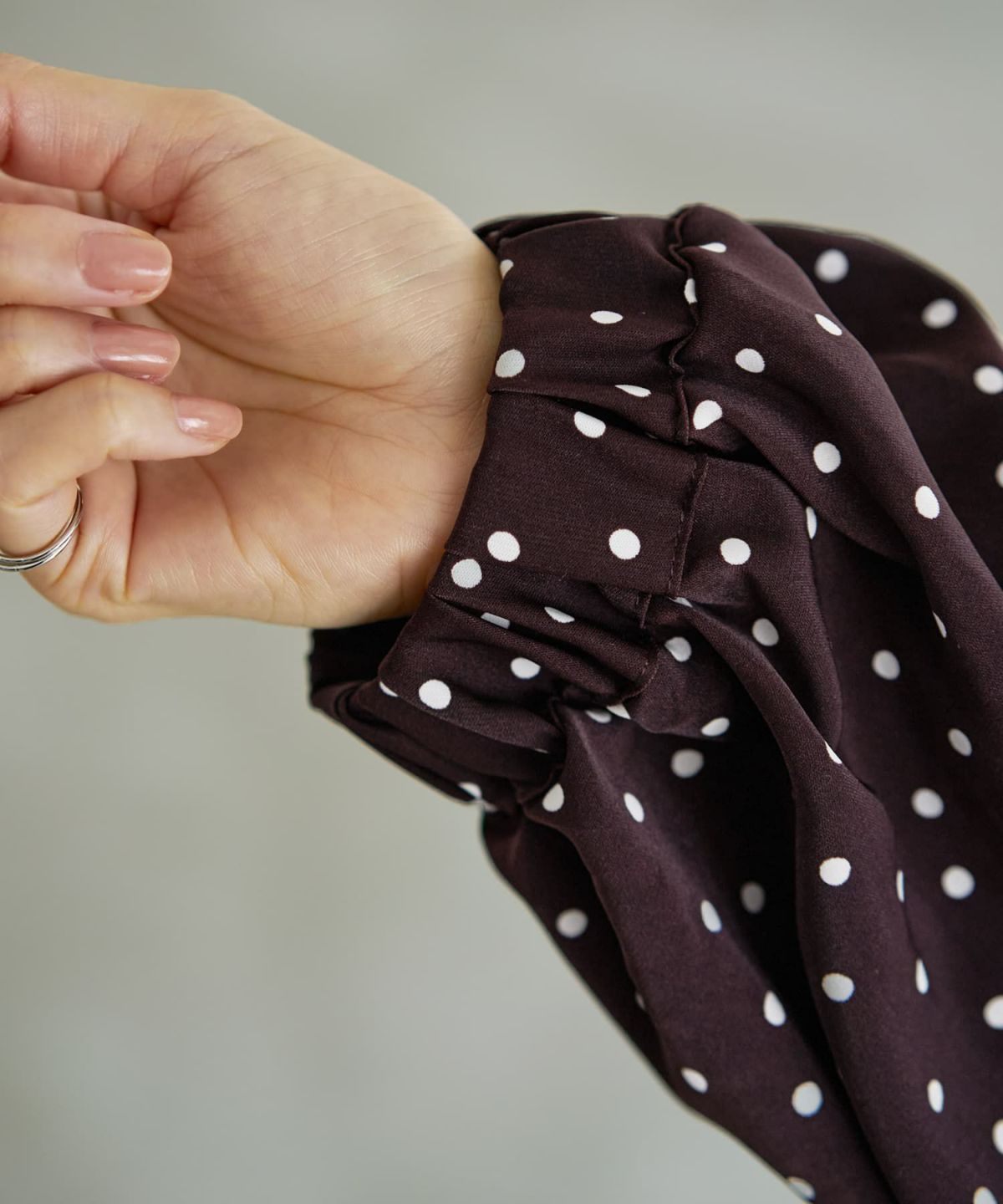 着用イメージ 166cm ワインブラウン 02サイズ