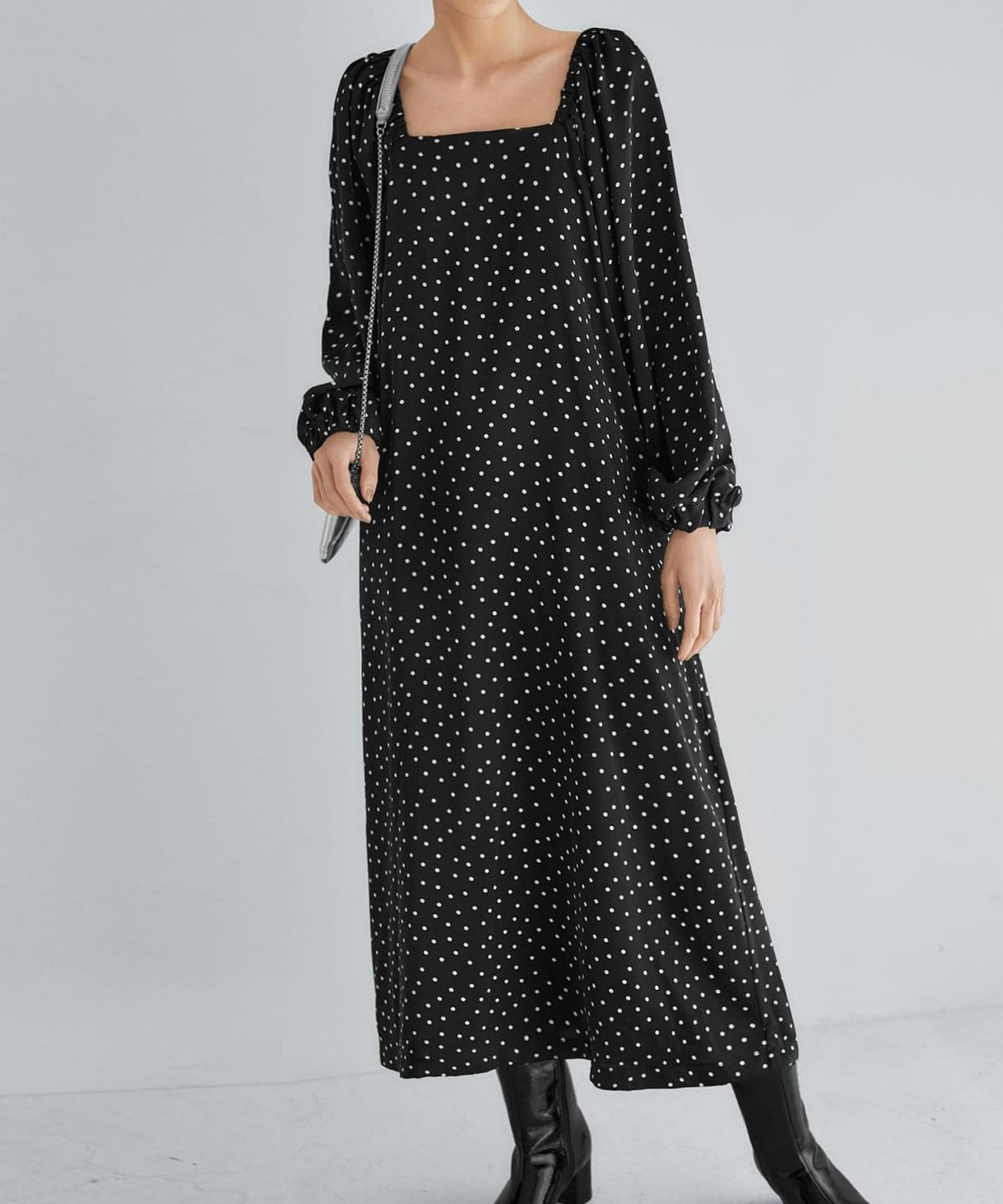 着用イメージ 165cm ブラック 02サイズ