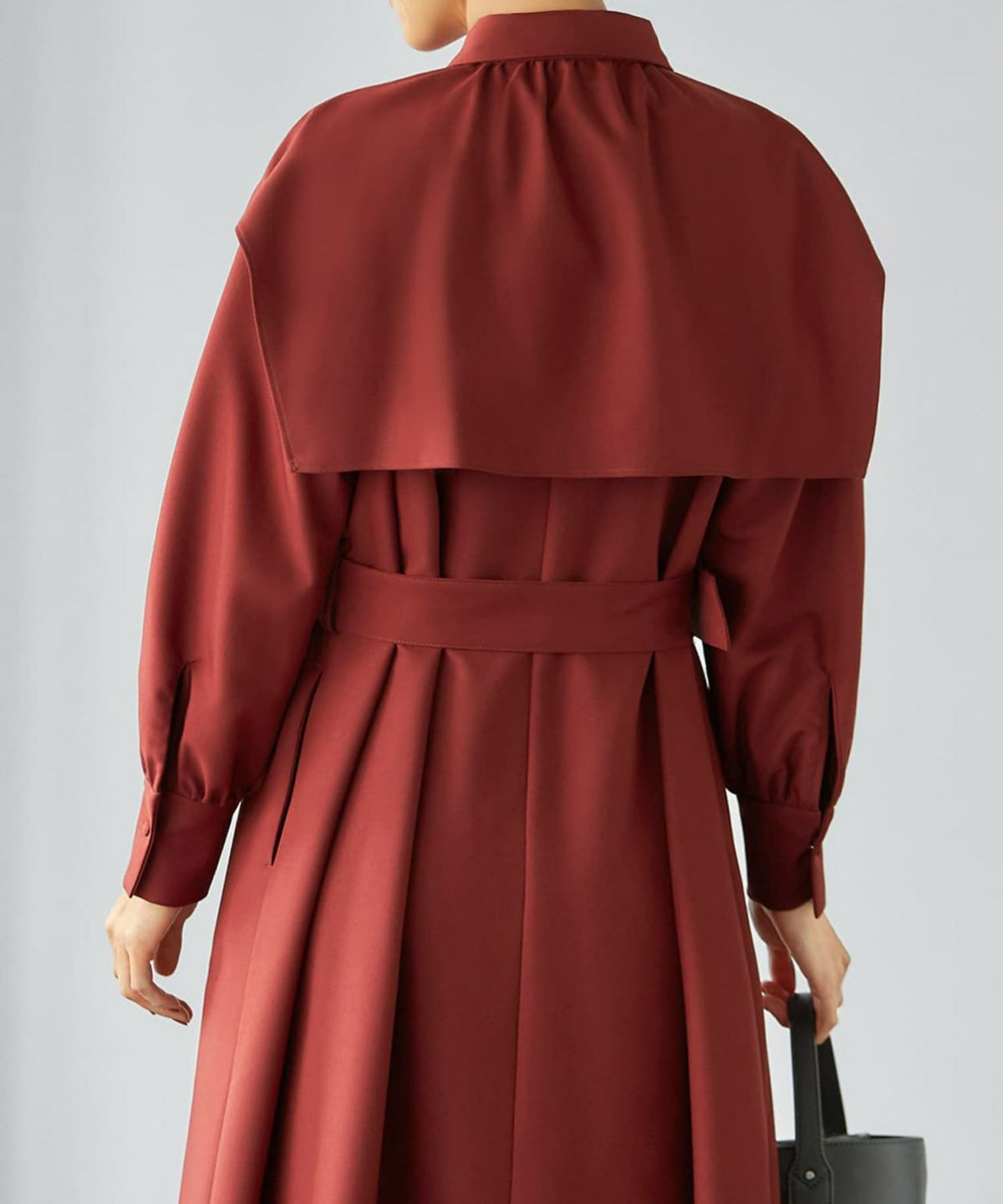 着用イメージ 166cm バーガンディ 02サイズ