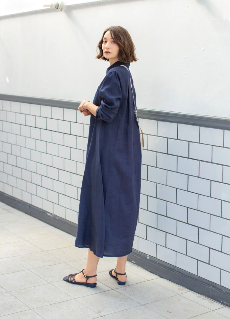着用イメージ 165cm ネイビー