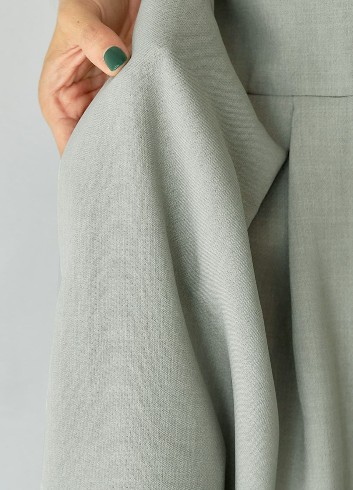 着用イメージ 166cm 着用サイズ 02 ライトグレー