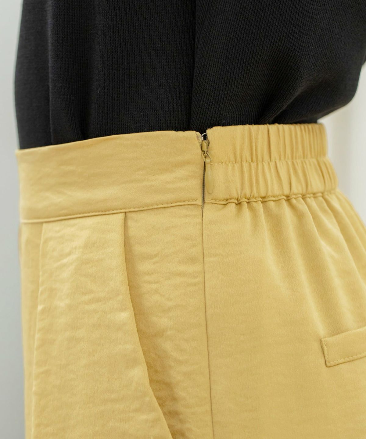 着用イメージ 164cm 02サイズ クリーミーイエロー