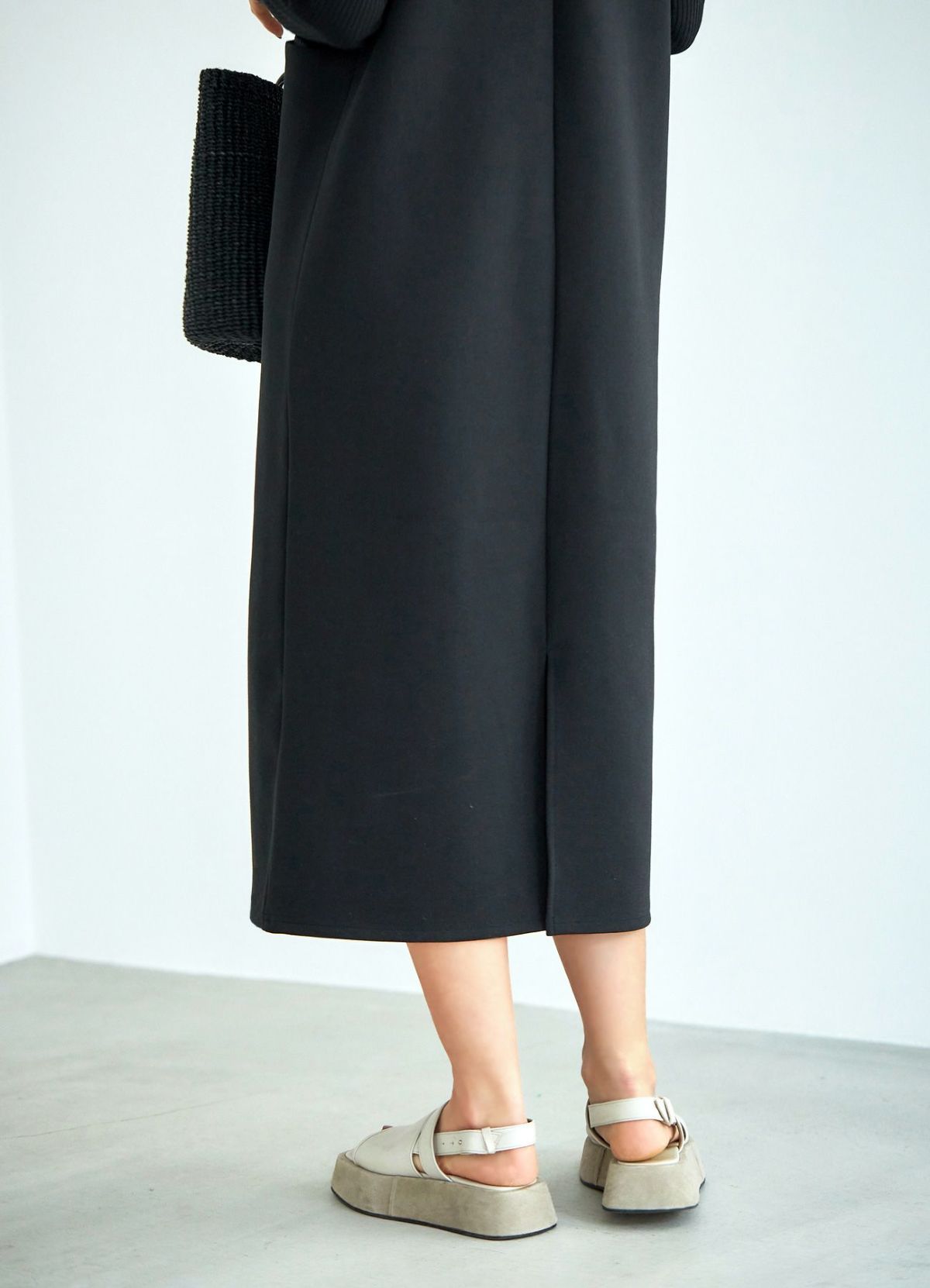 着用イメージ 166cm 着用サイズ 02 ブラック