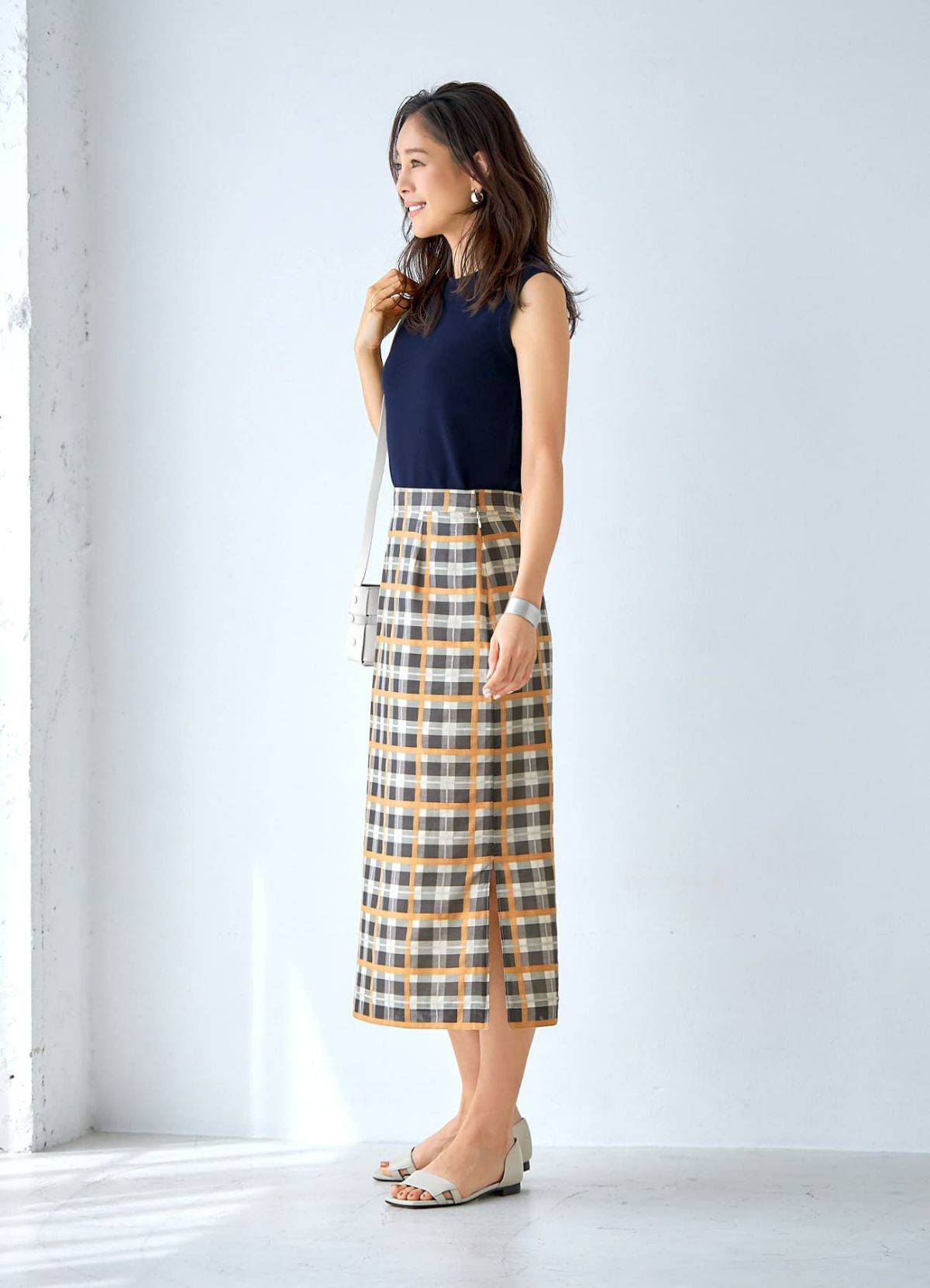 着用イメージ 166cm 着用サイズ S グレーミックス