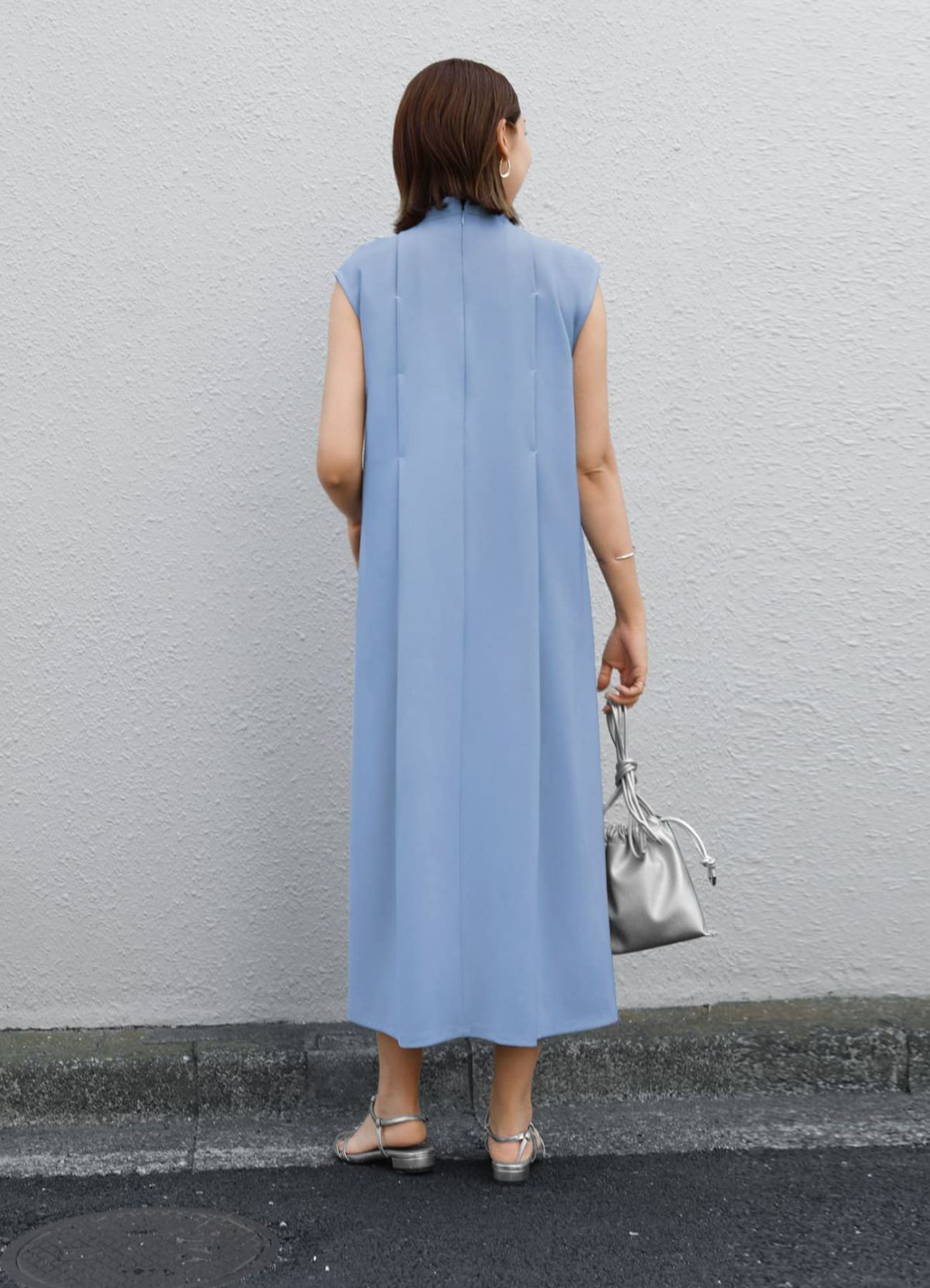 着用イメージ 157cm 着用サイズ 01 ライトブルー