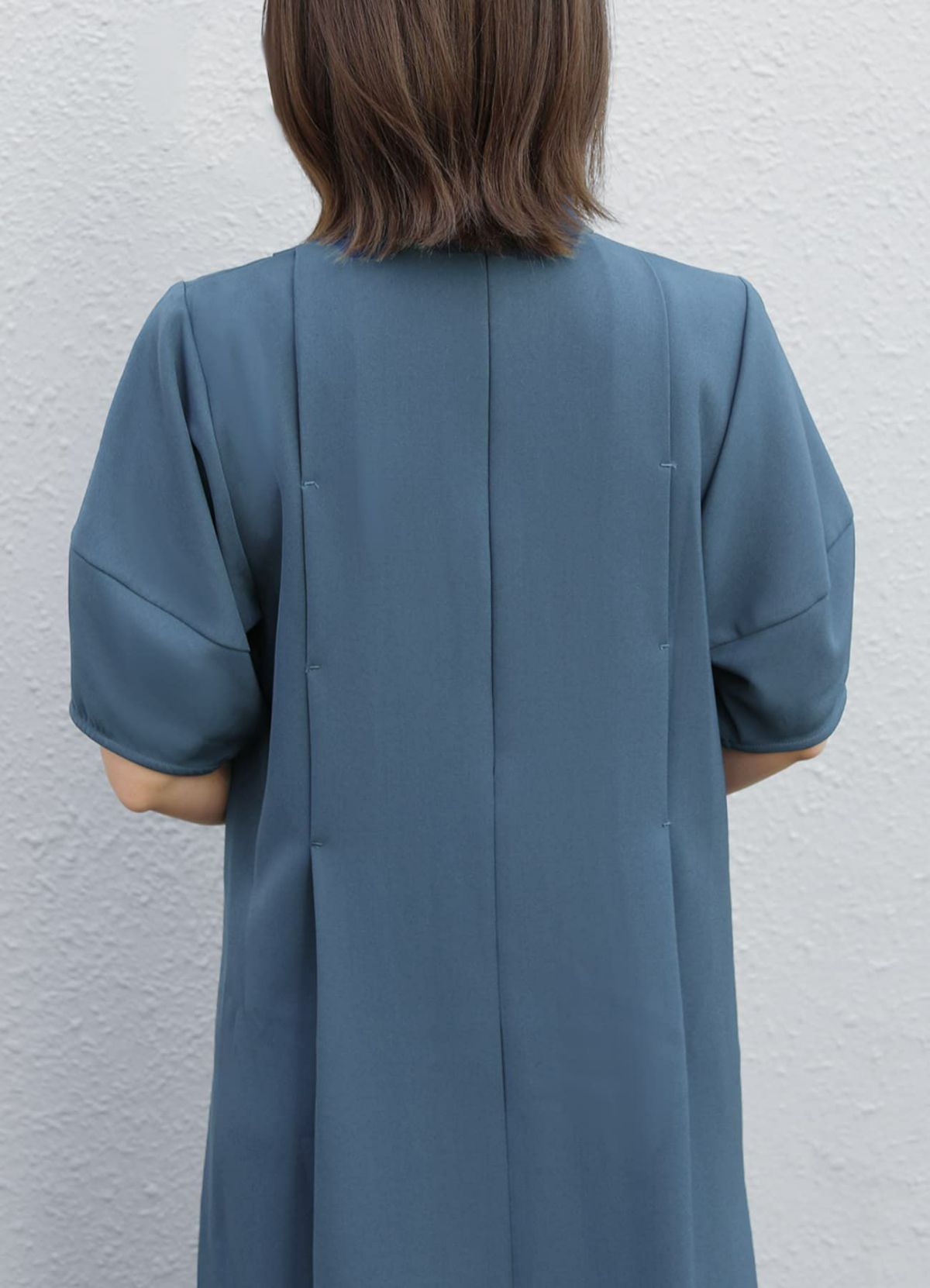 着用イメージ 157cm 着用サイズ 01 ブルー