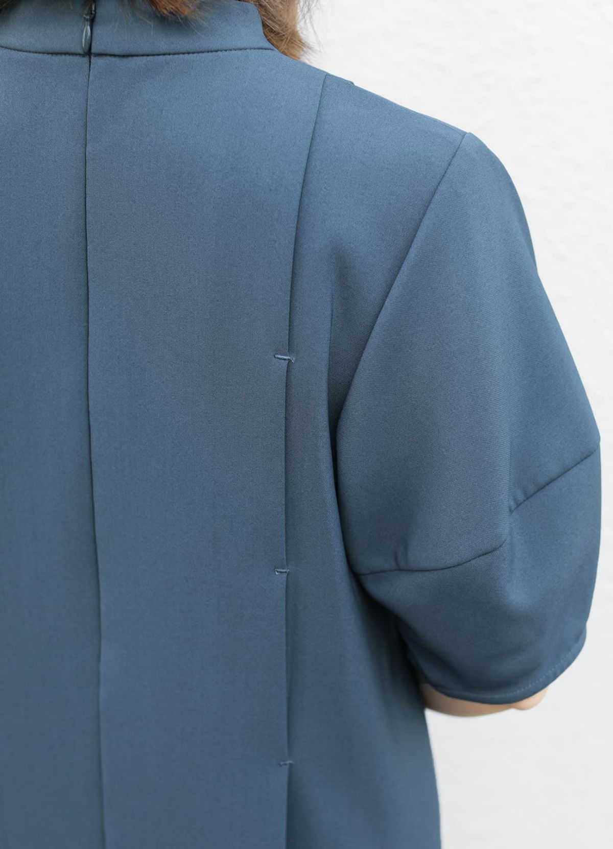 着用イメージ 157cm 着用サイズ 01 ブルー