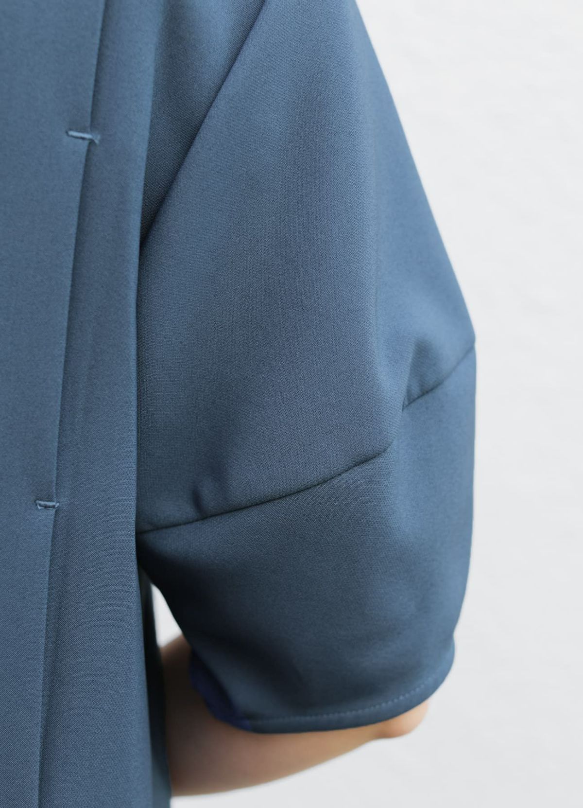 着用イメージ 157cm 着用サイズ 01 ブルー