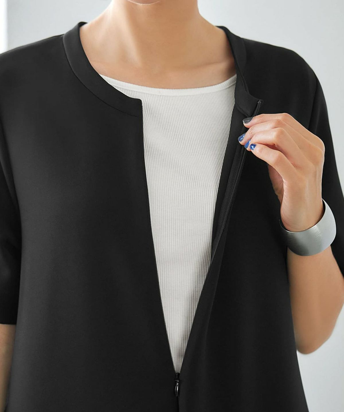 着用イメージ 166cm 02サイズ ブラック