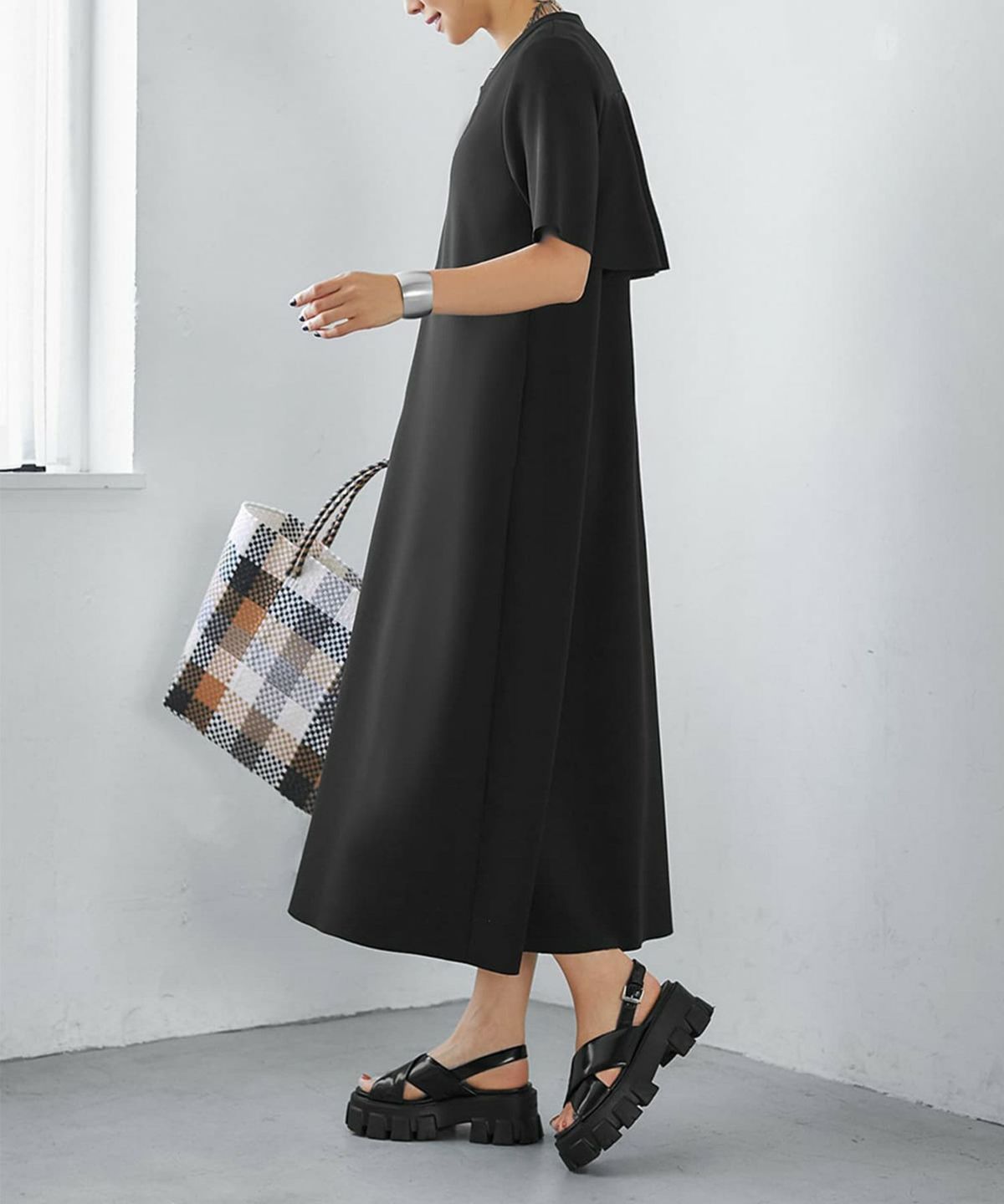 着用イメージ 166cm 02サイズ ブラック