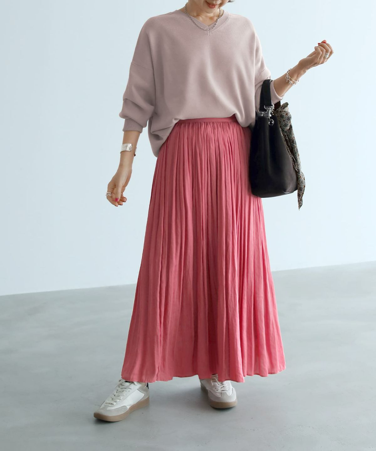 着用イメージ 153cm ピンク Sサイズ