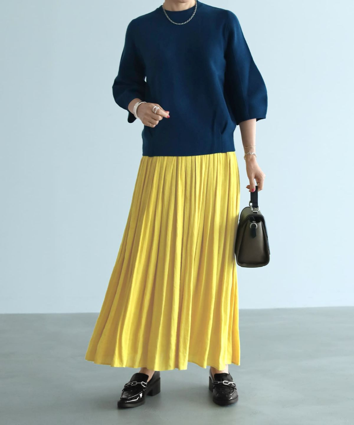 着用イメージ 153cm イエロー Sサイズ