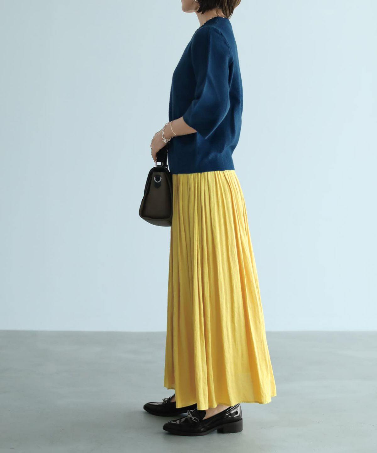 着用イメージ 153cm イエロー Sサイズ