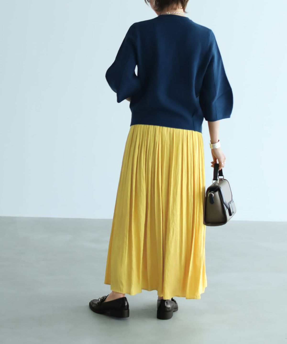 着用イメージ 153cm イエロー Sサイズ