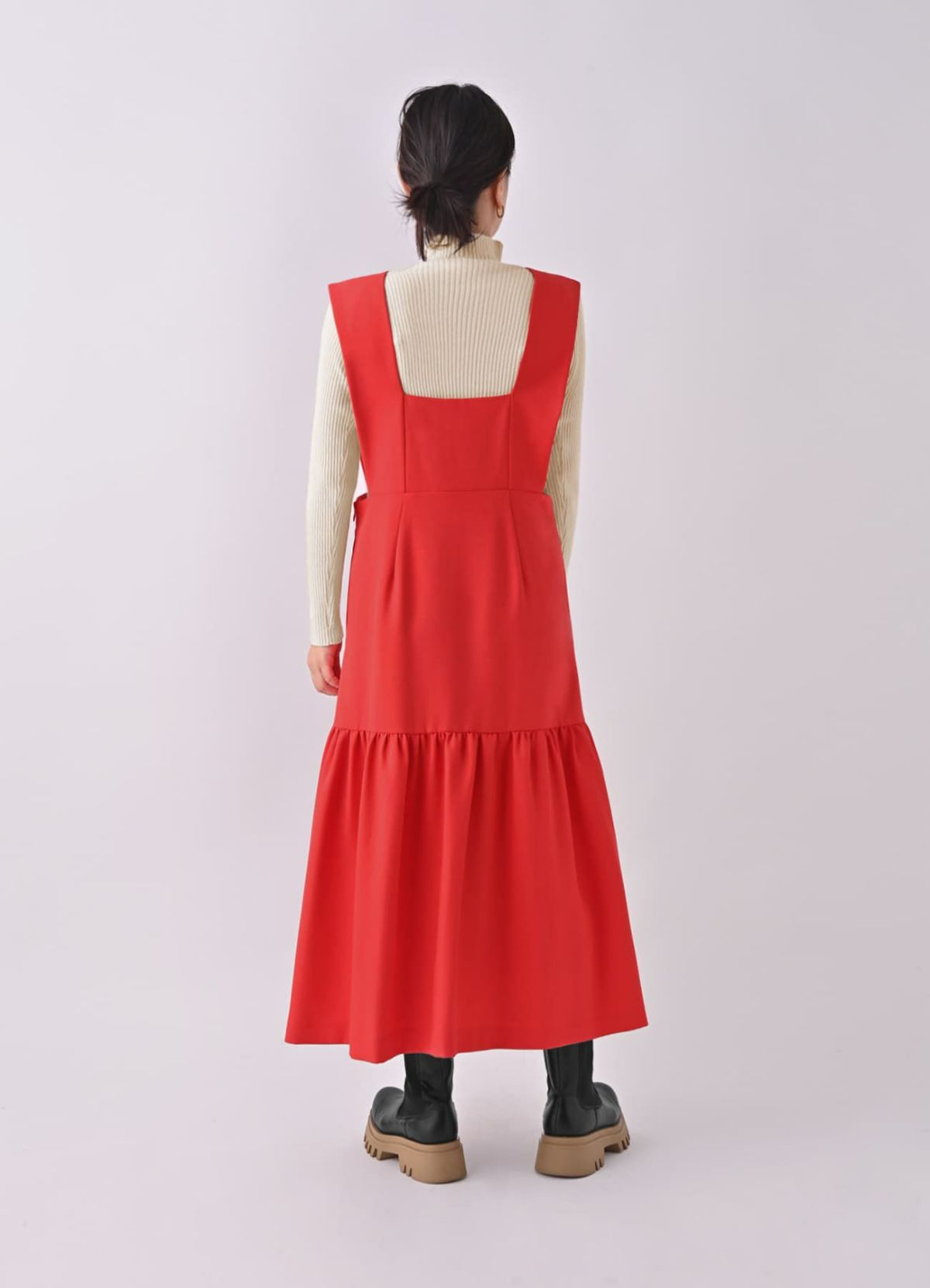 着用イメージ 156cm 着用サイズ 01 レッド