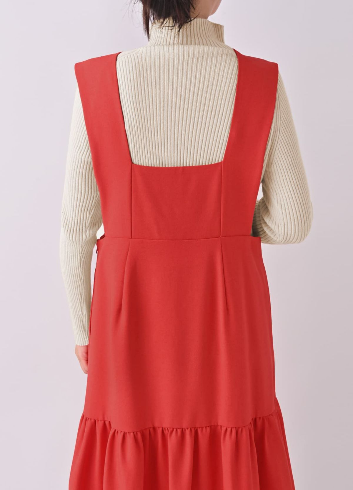 着用イメージ 156cm 着用サイズ 01 レッド