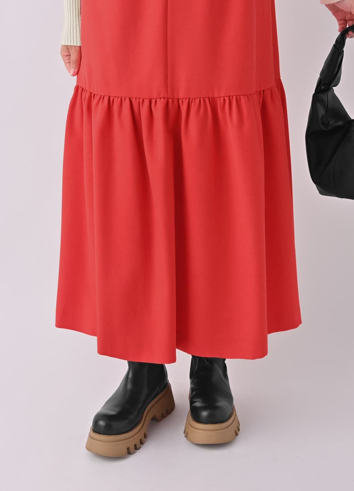 着用イメージ 156cm 着用サイズ 01 レッド