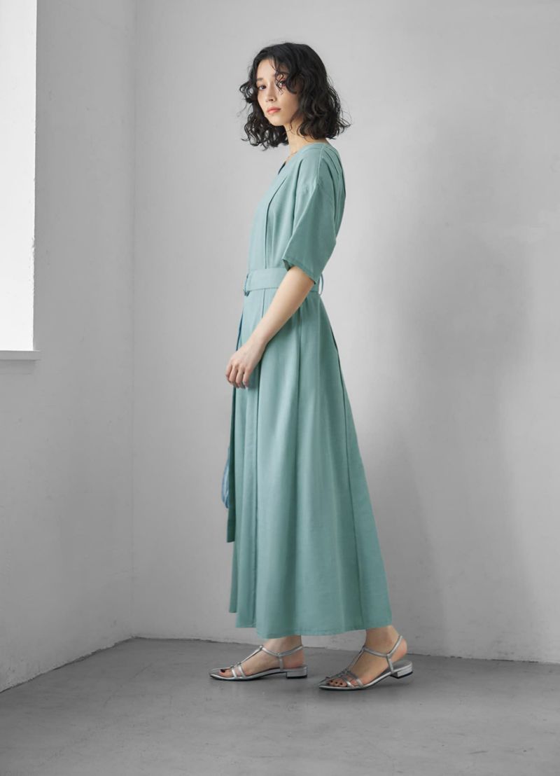 着用イメージ 165cm 着用サイズ 02 ライトターコイズ