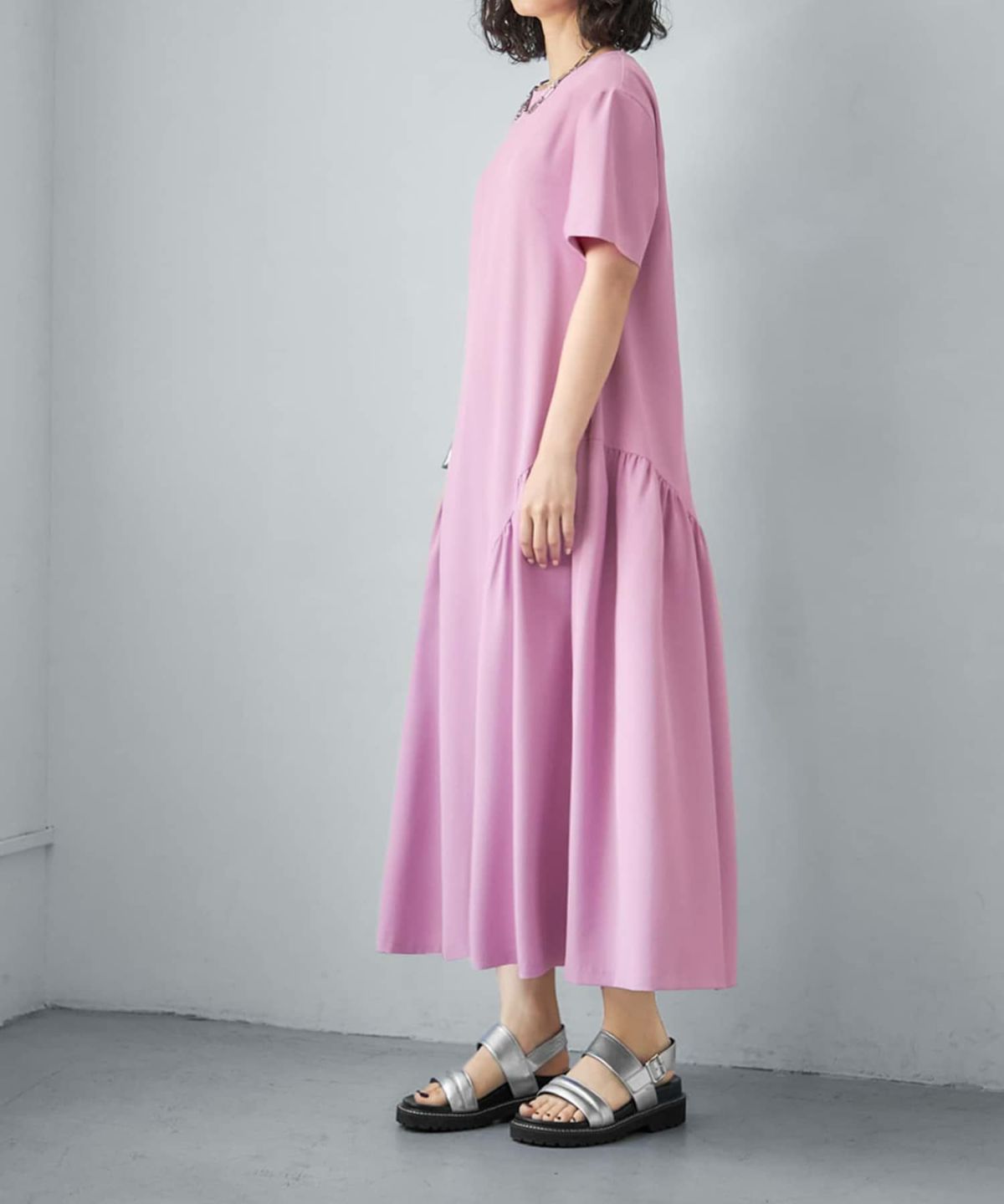 着用イメージ 167cm 着用サイズ 02 ピンク