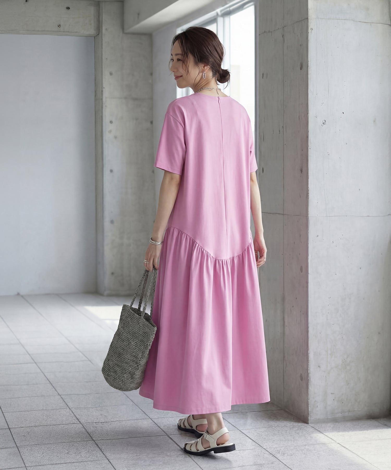 着用イメージ 167cm 着用サイズ 02 ピンク