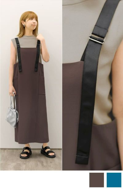LUXE】ドット柄ストレッチコットンサロペット | おしゃれな大人レディースファッション通販STYLE DELI LUXE】ドット柄ストレッチコットンサロペット | おしゃれな大人レディースファッション通販STYLE DELI