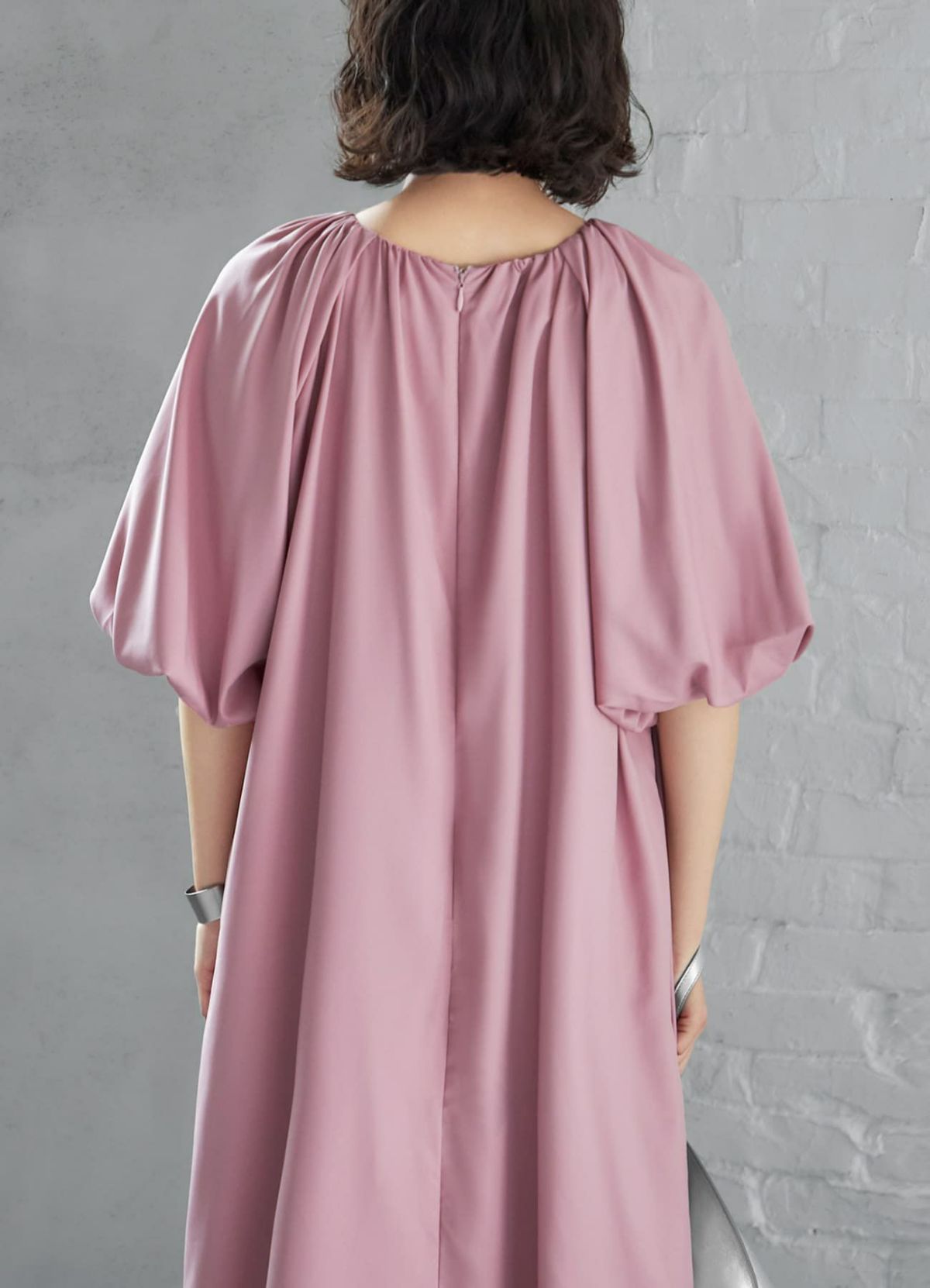 着用イメージ 167cm ピンク