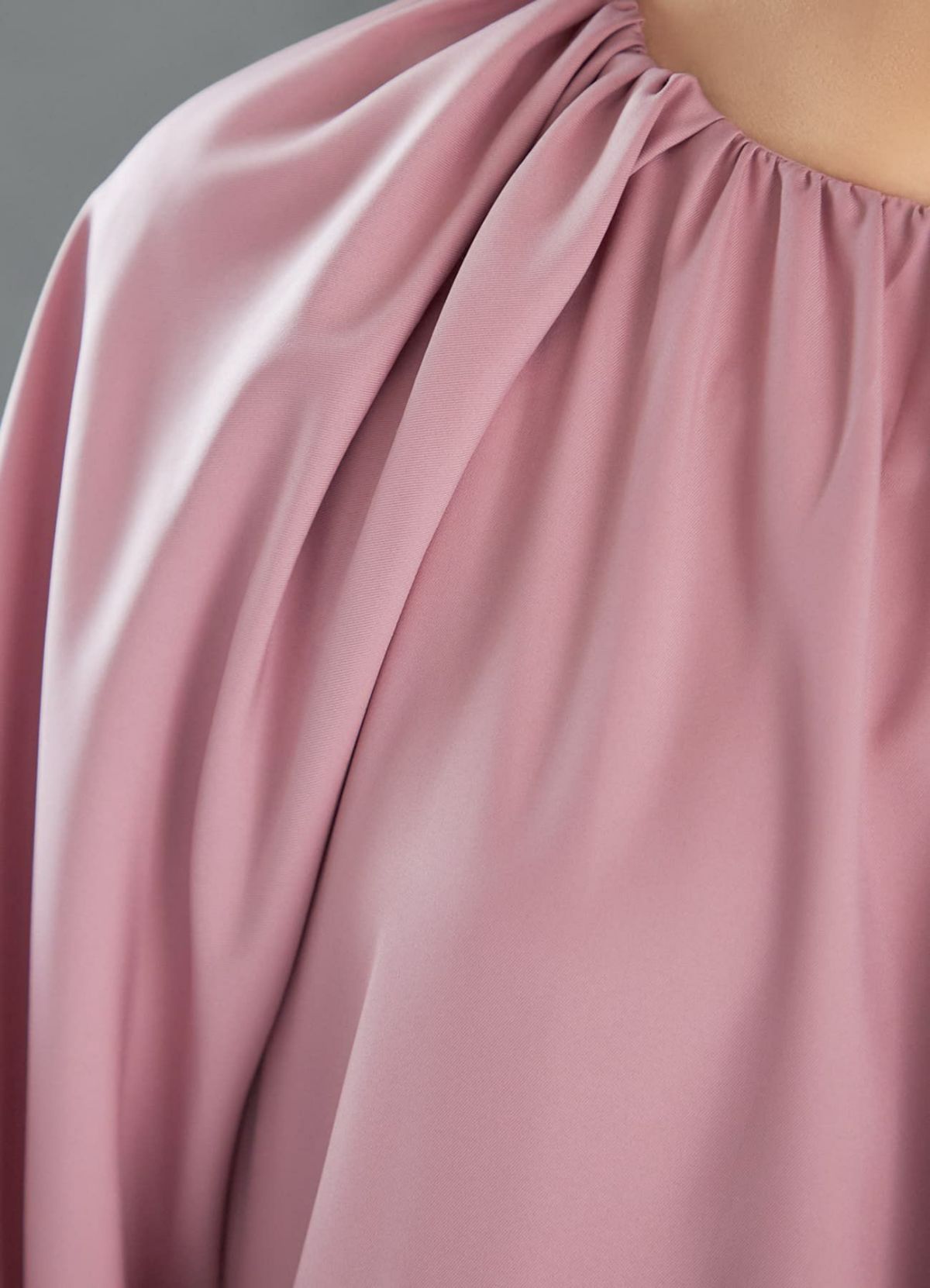 着用イメージ 167cm ピンク