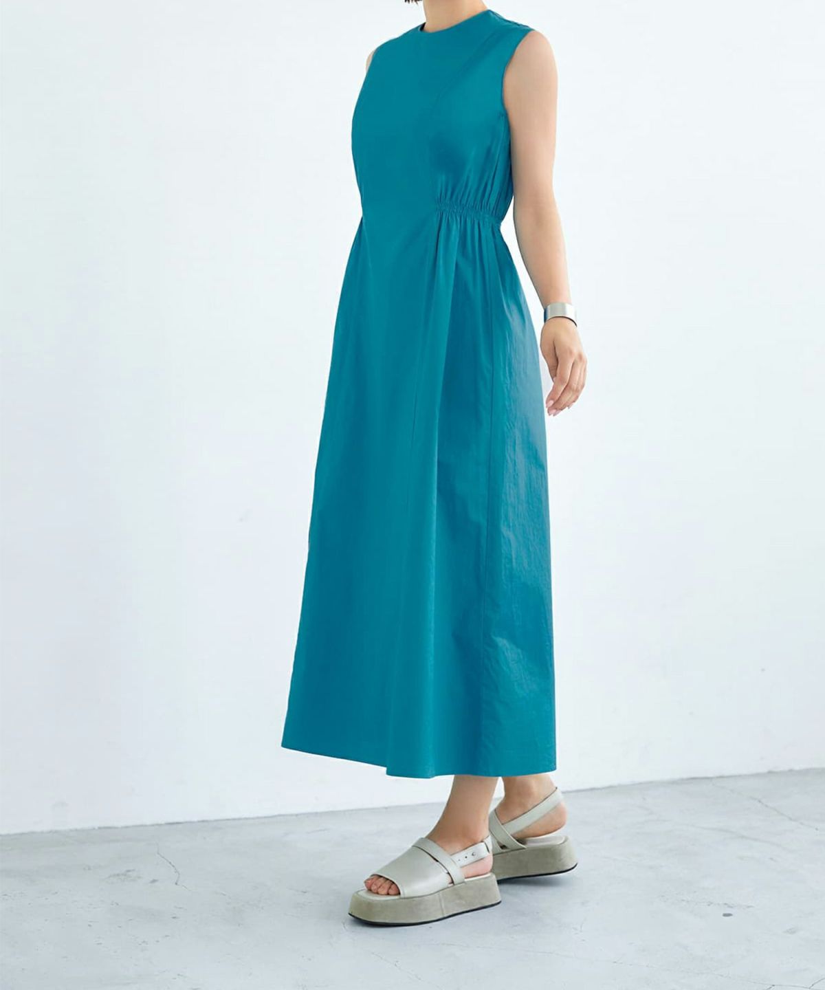 着用イメージ 165cm 02サイズ ターコイズ