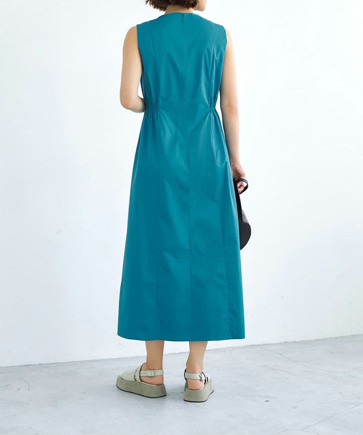 着用イメージ 165cm 02サイズ ターコイズ