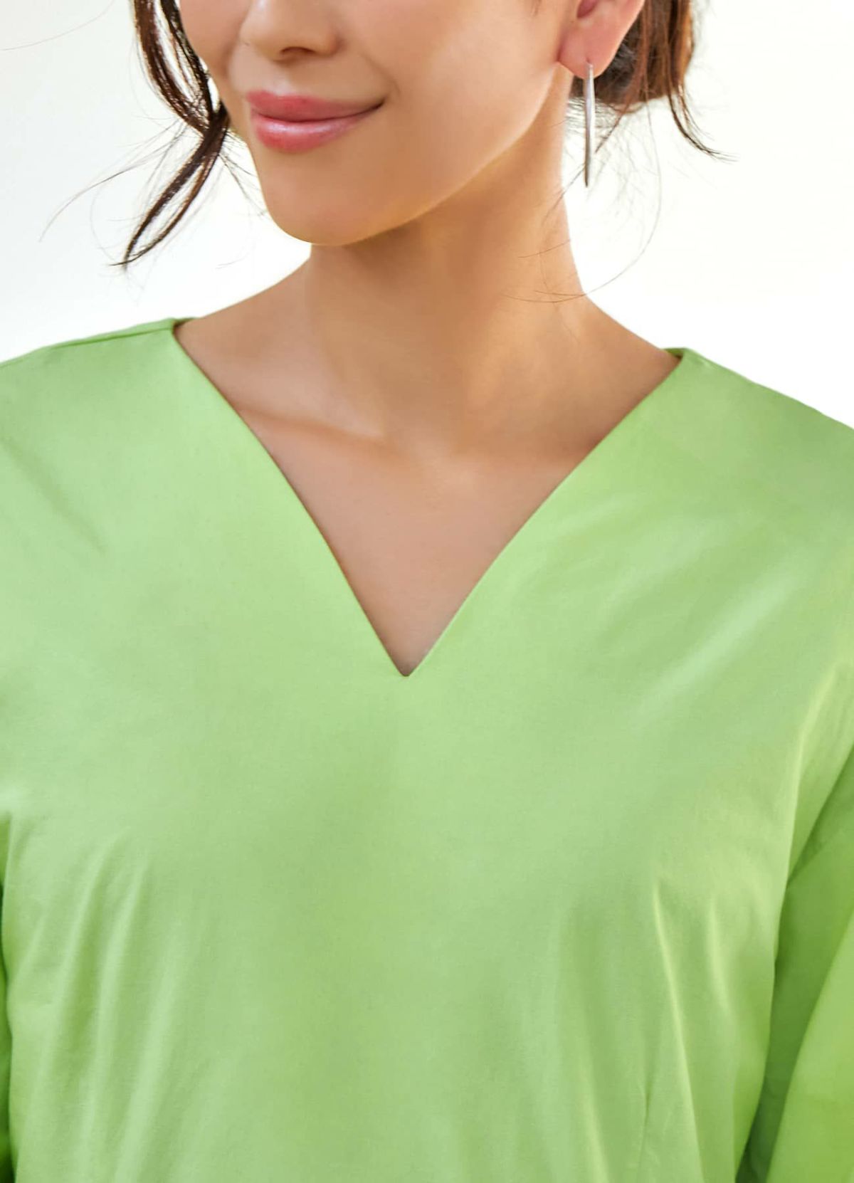 着用イメージ 166cm 着用サイズ 02  ライムイエロー