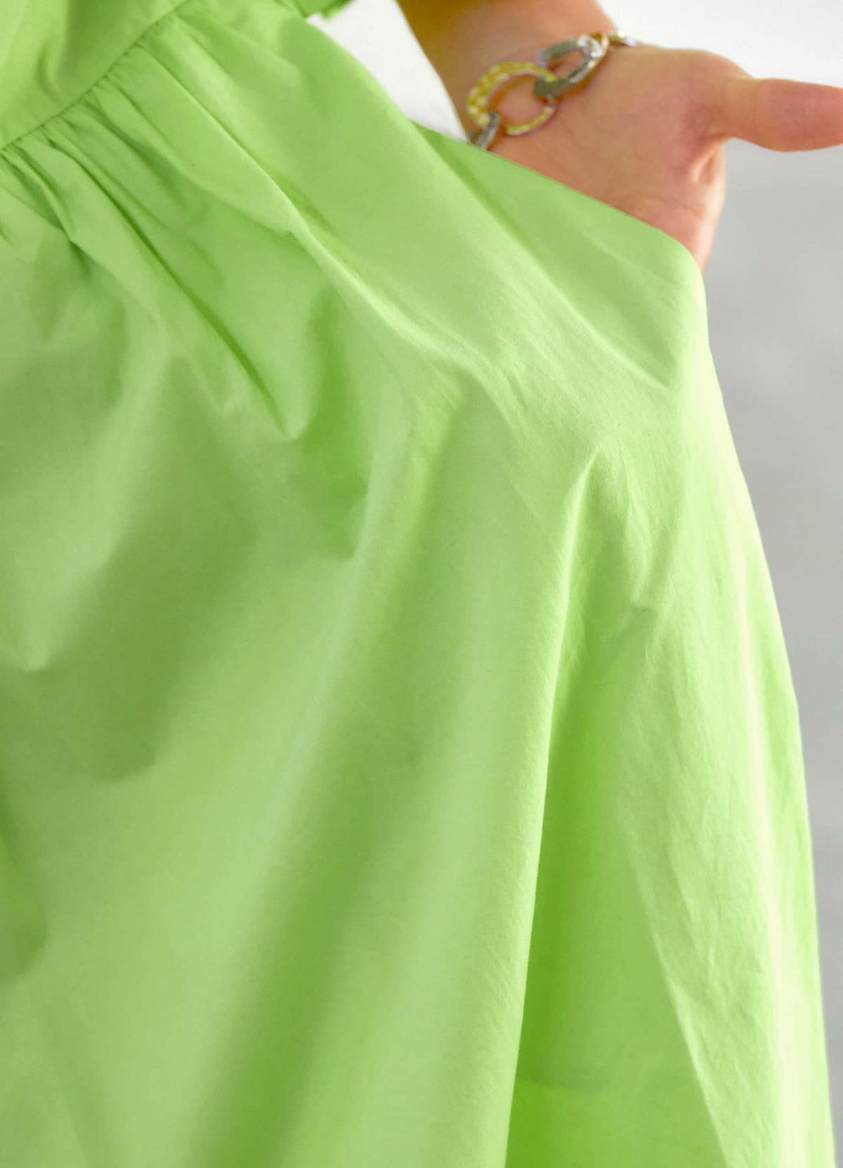 着用イメージ 166cm 着用サイズ 02  ライムイエロー