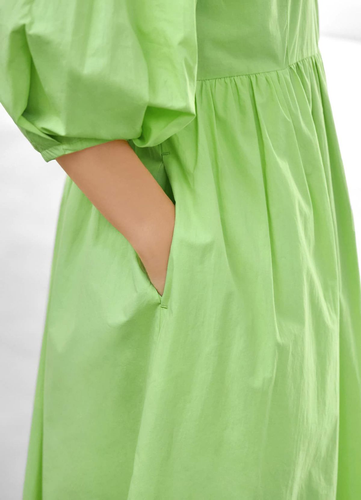 着用イメージ 166cm 着用サイズ 02  ライムイエロー