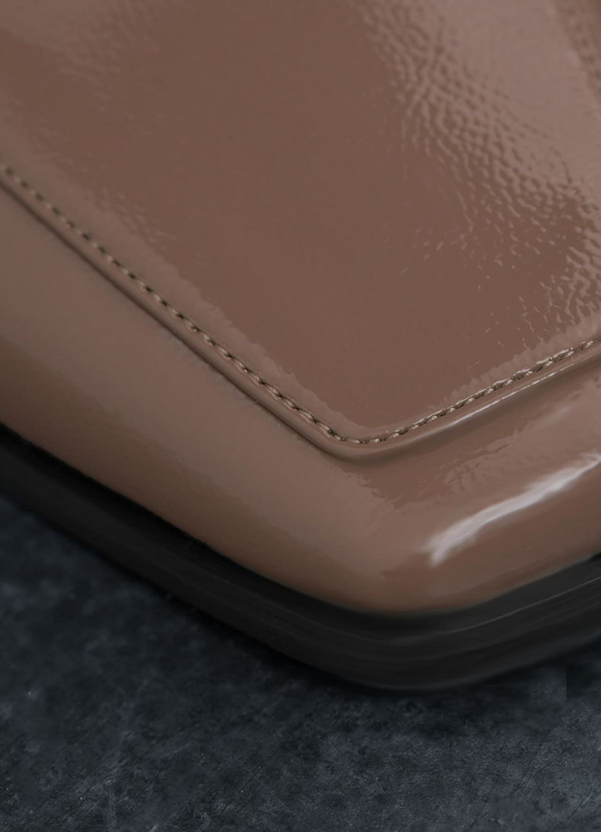 着用イメージ 173cm モカベージュ