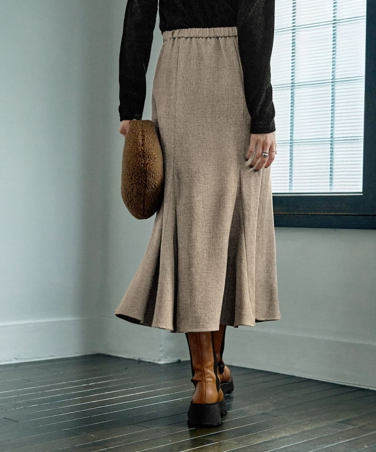 着用イメージ 165㎝　Sサイズ　ベージュ