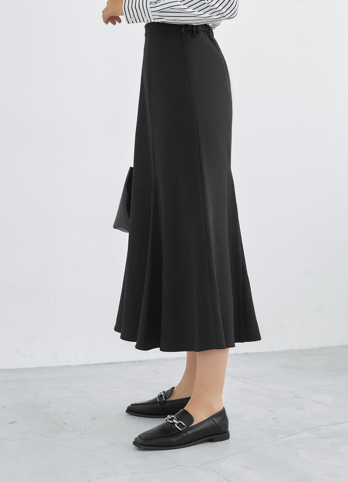 着用イメージ 166cm 着用サイズ S ブラック