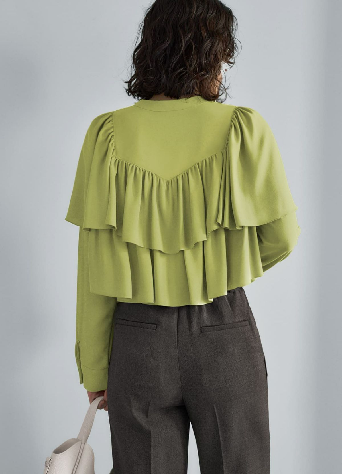 着用イメージ 165cm ピスタチオ