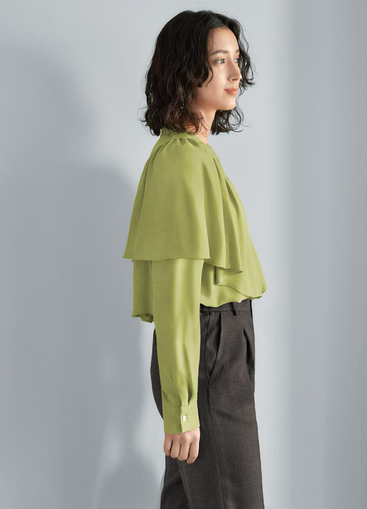 着用イメージ 165cm ピスタチオ