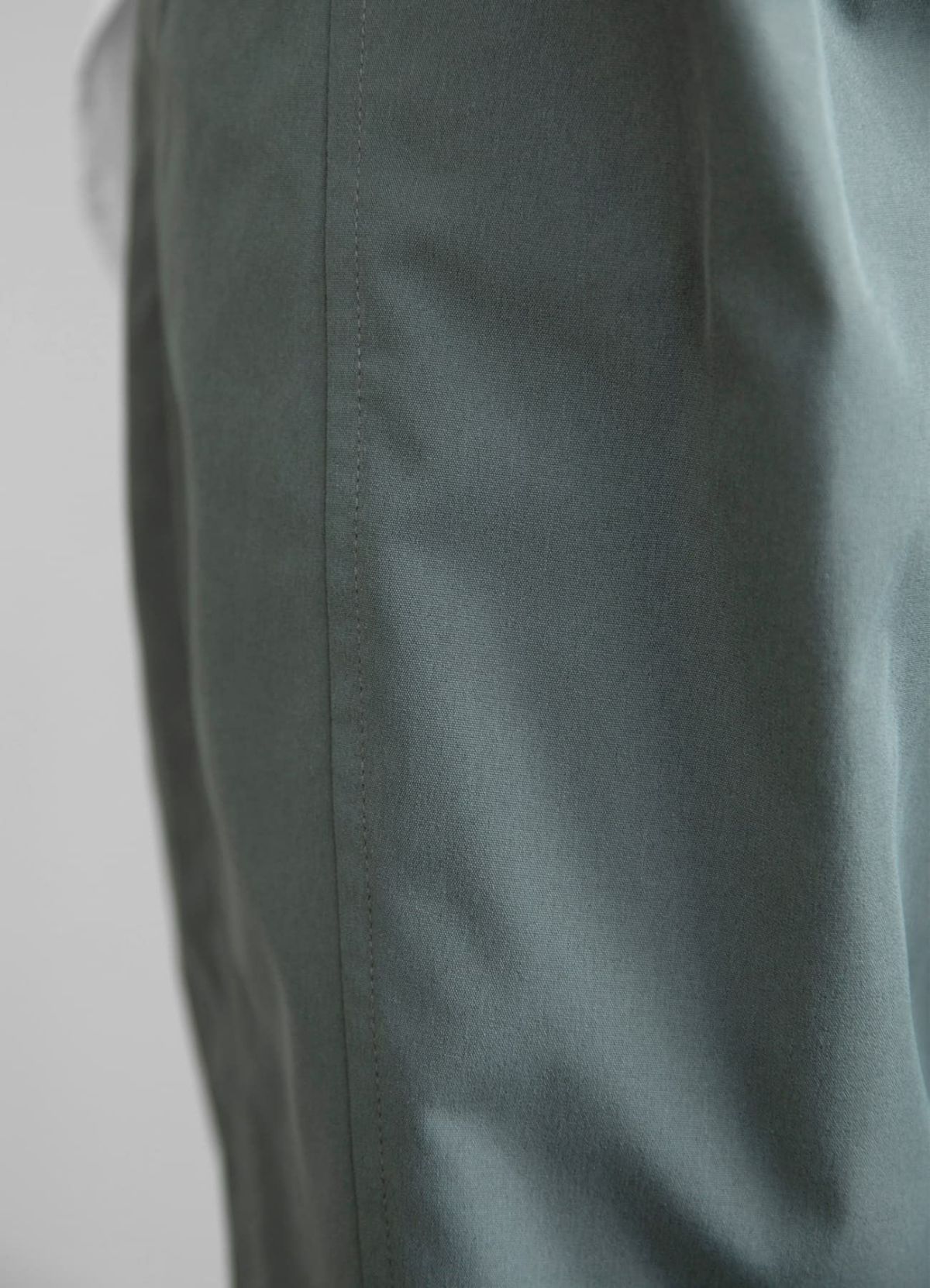 着用イメージ 157cm 着用サイズ S 　カーキ