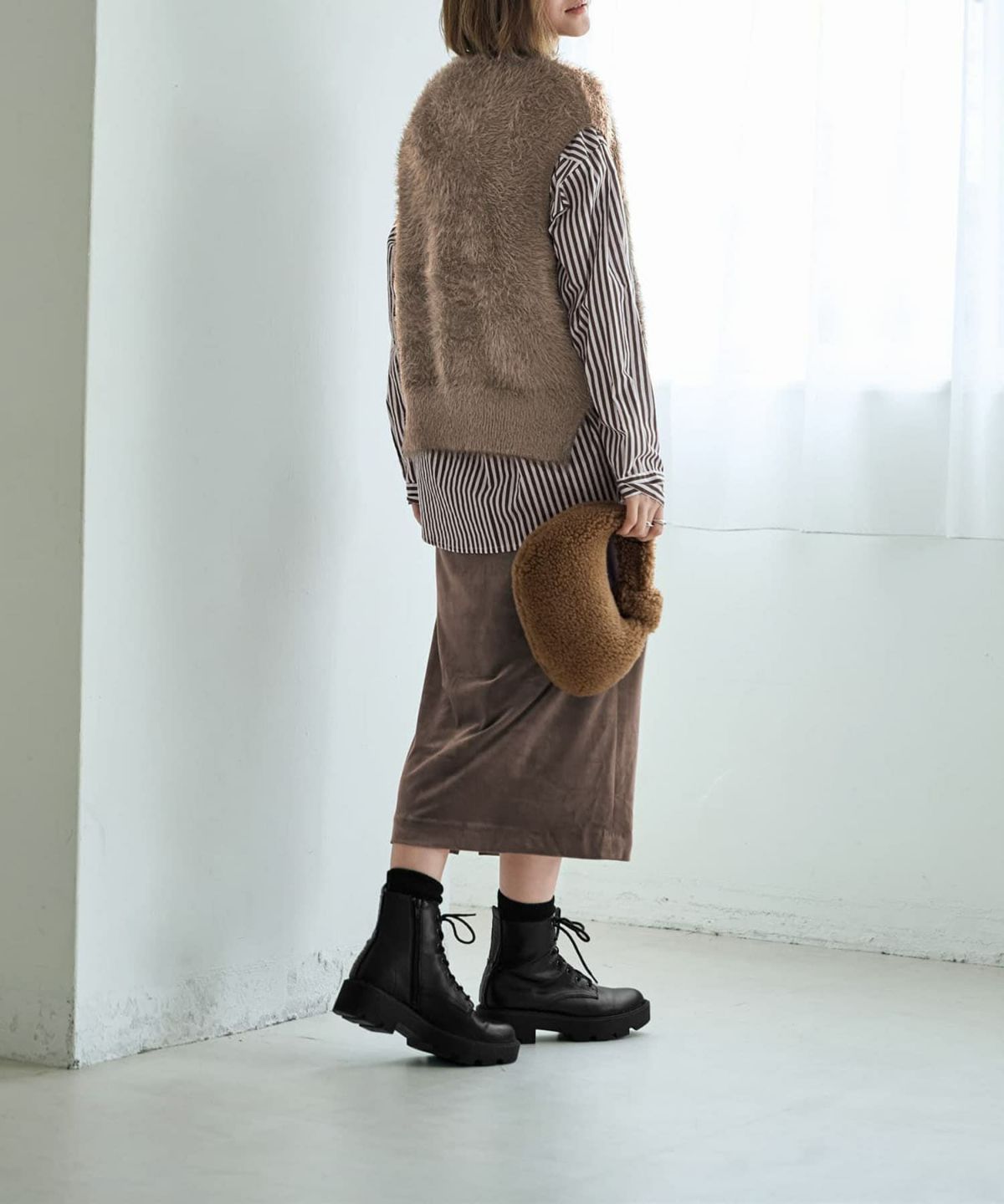 着用イメージ 168cm トープ