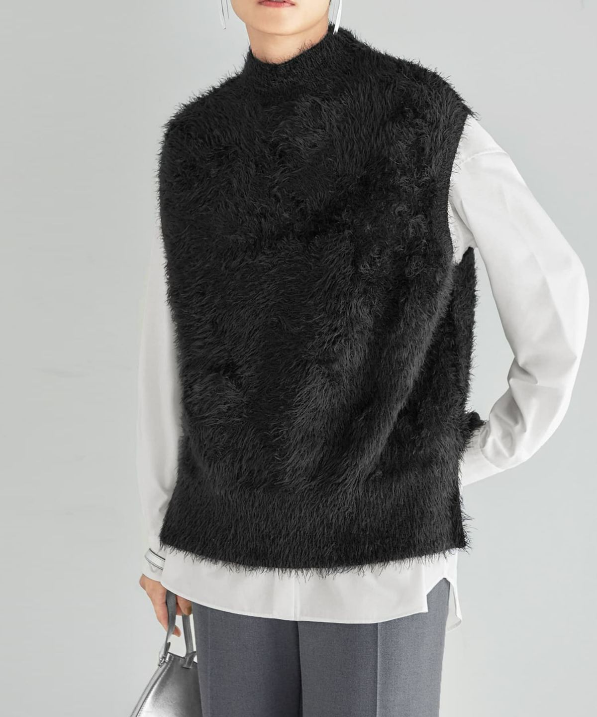 着用イメージ 165cm ブラック