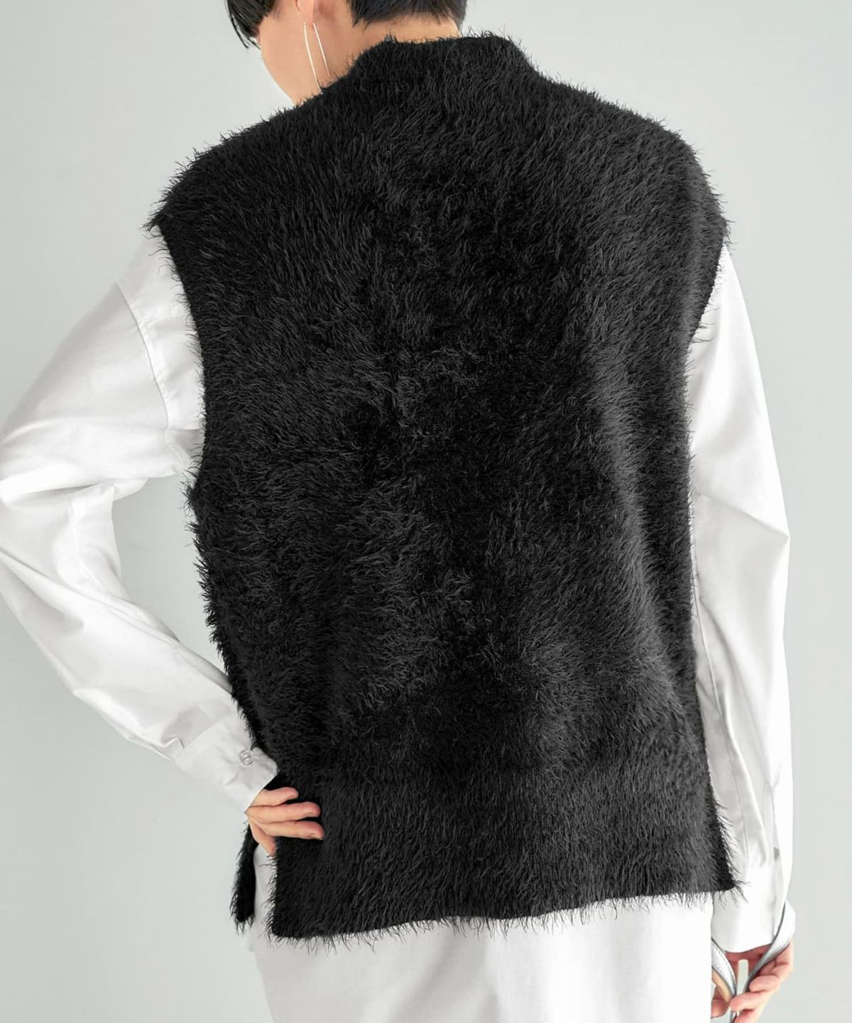 着用イメージ 165cm ブラック