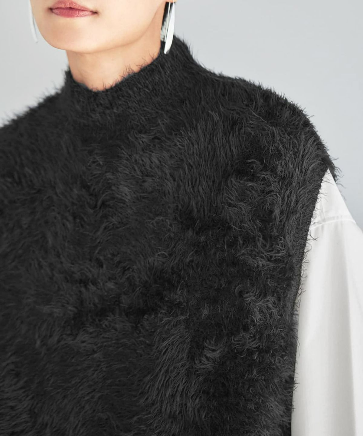 着用イメージ 165cm ブラック