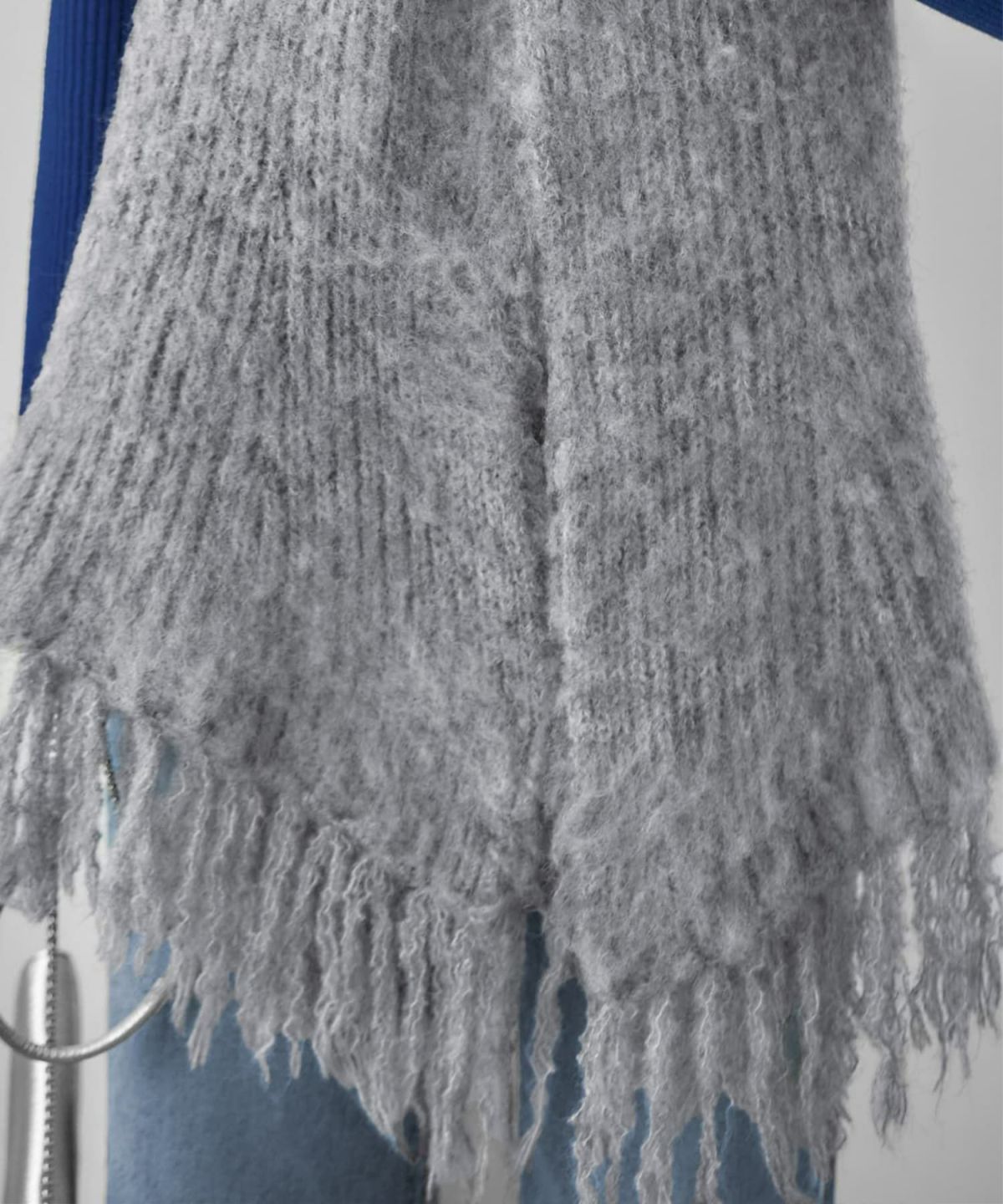 着用イメージ ライトグレー