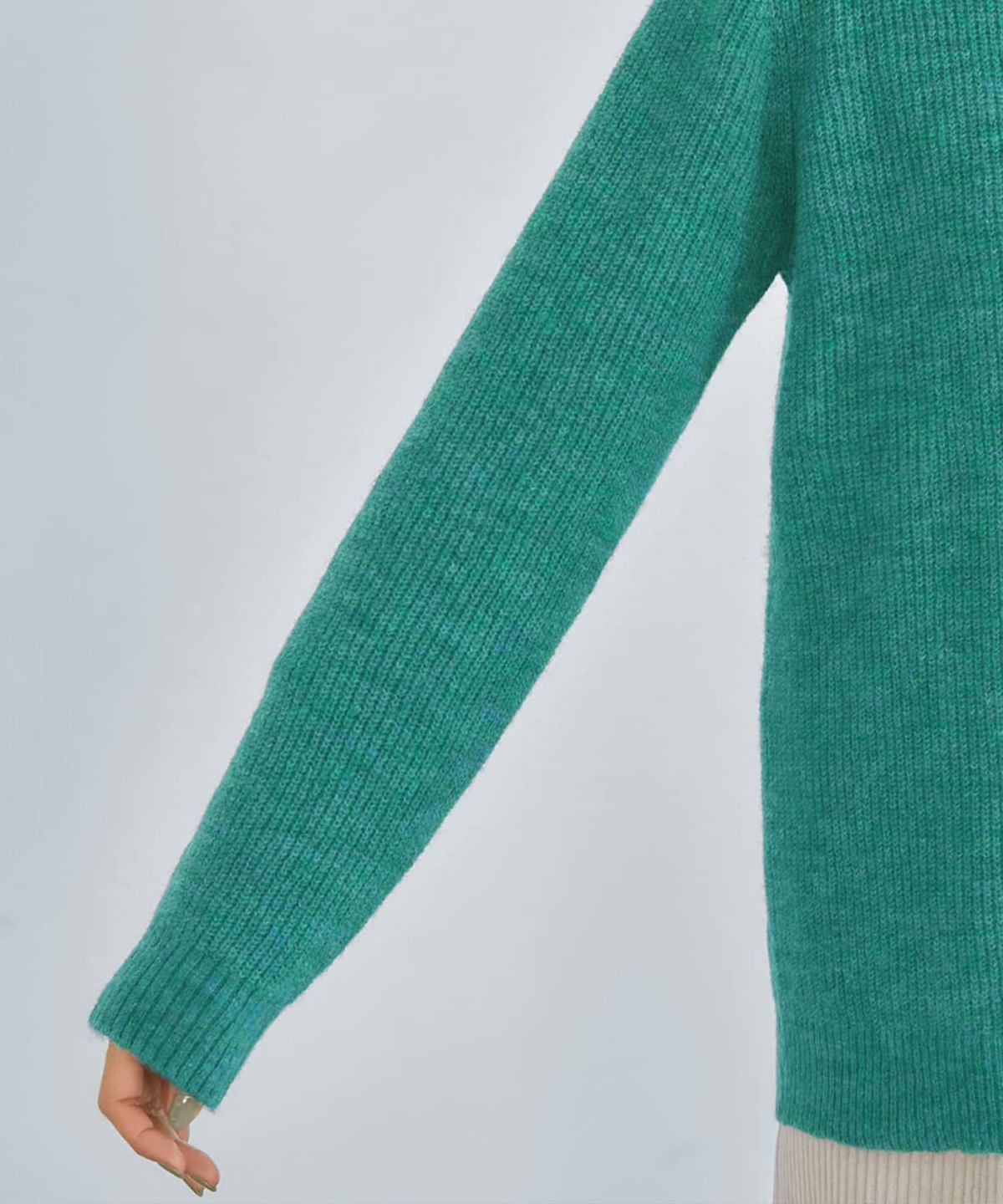 着用イメージ 166cm グリーンミックス