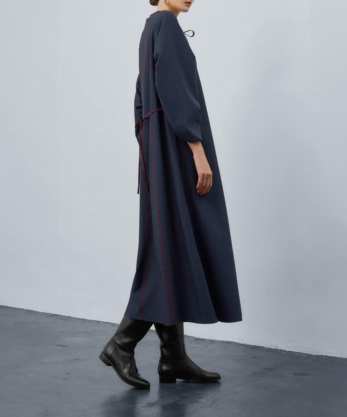 着用イメージ 173cm 着用サイズ 02 ネイビー