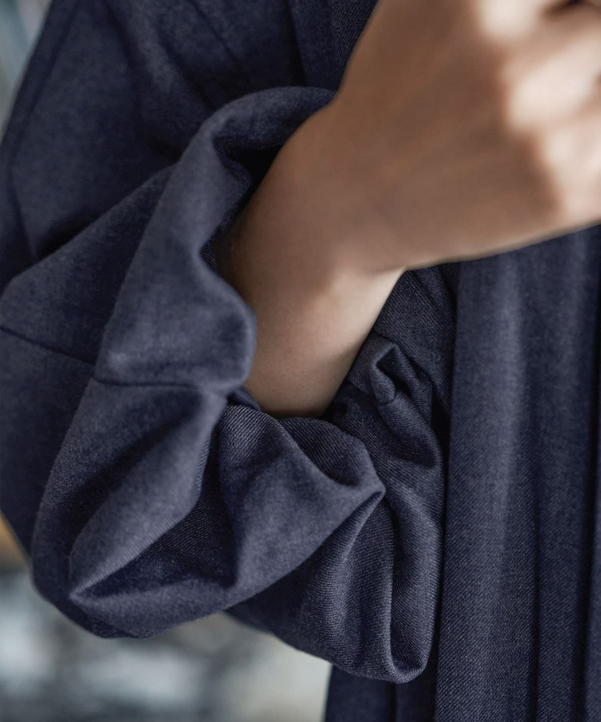着用イメージ 165cm ダークブルー 02サイズ