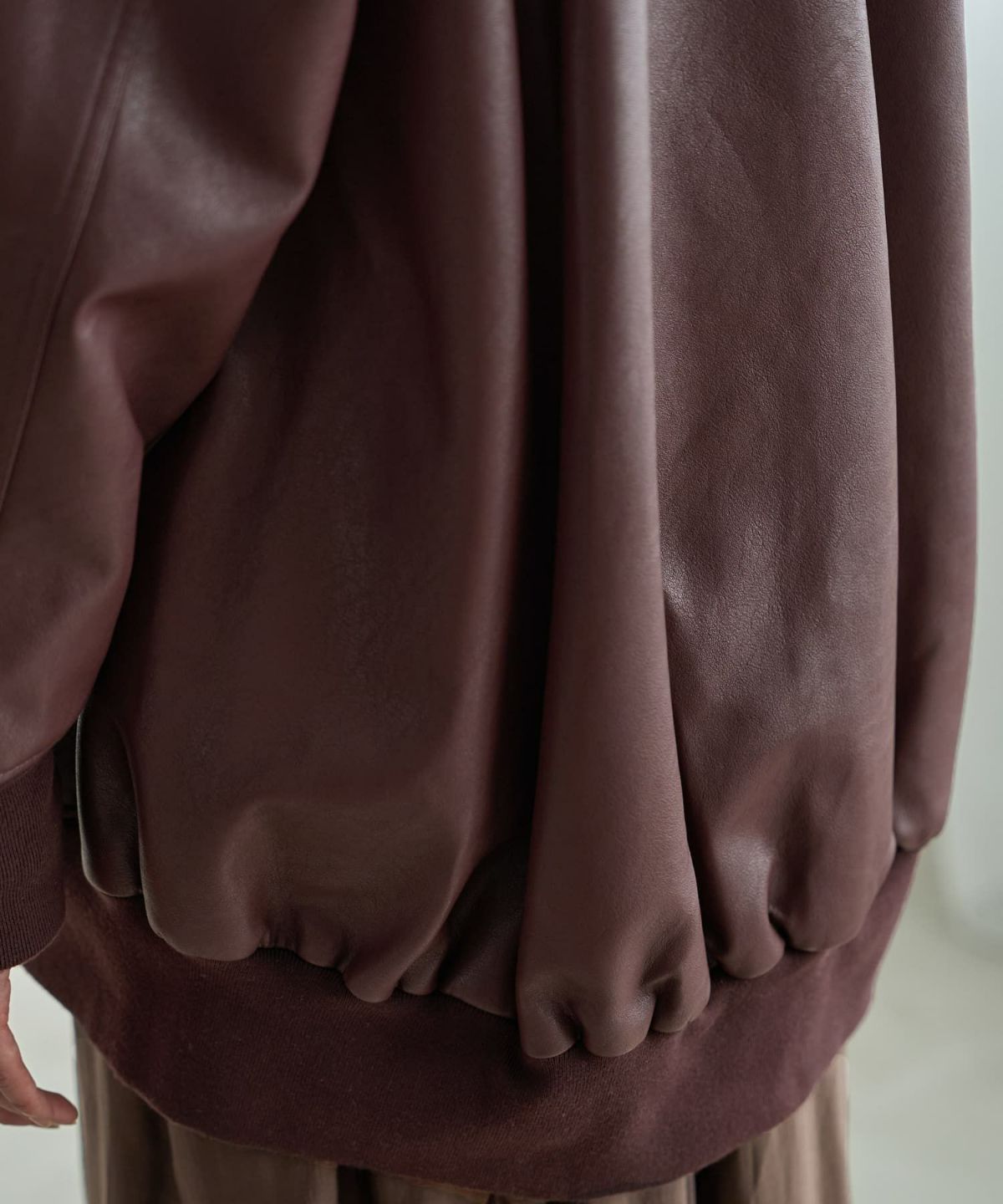 着用イメージ 165cm ブラウン